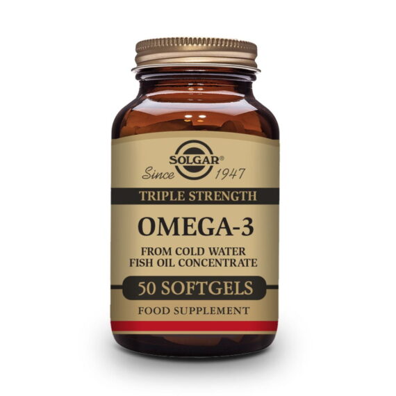 Omega 3 Triple Concentración - 50 Cápsulas Blandas