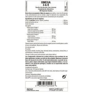 Omega 3-6-9 – 120 Cápsulas Gel Blandas