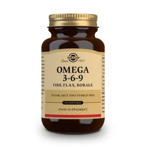Omega 3-6-9 – 120 Cápsulas Gel Blandas