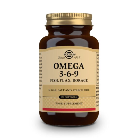 Omega 3-6-9 - 120 Cápsulas Gel Blandas