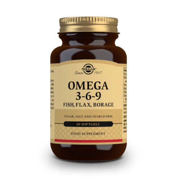 Omega 3-6-9 - 60 Cápsulas Gel Blandas