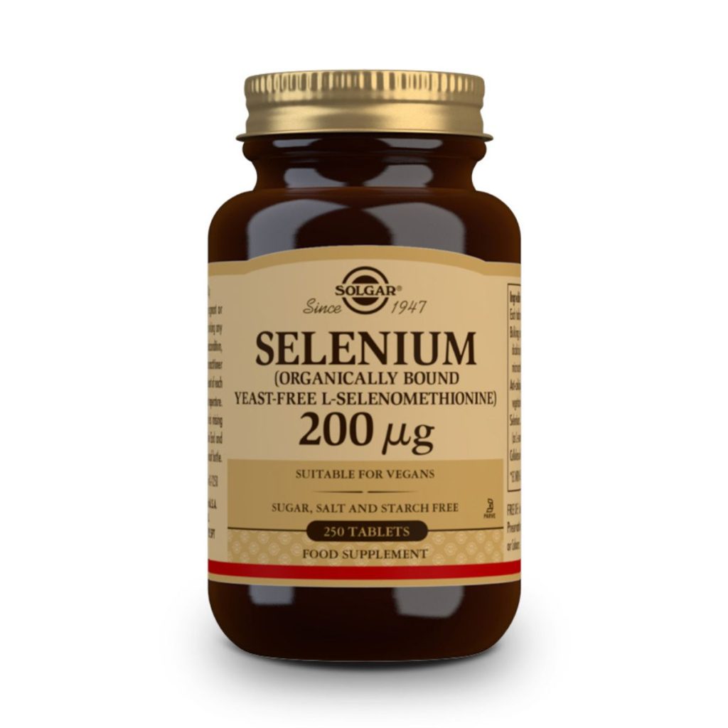 Selenio 200 mcg Sin Levadura - 250 Comprimidos