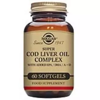 Aceite de Hígado de Bacalao Complex - 60 Cápsulas Blandas