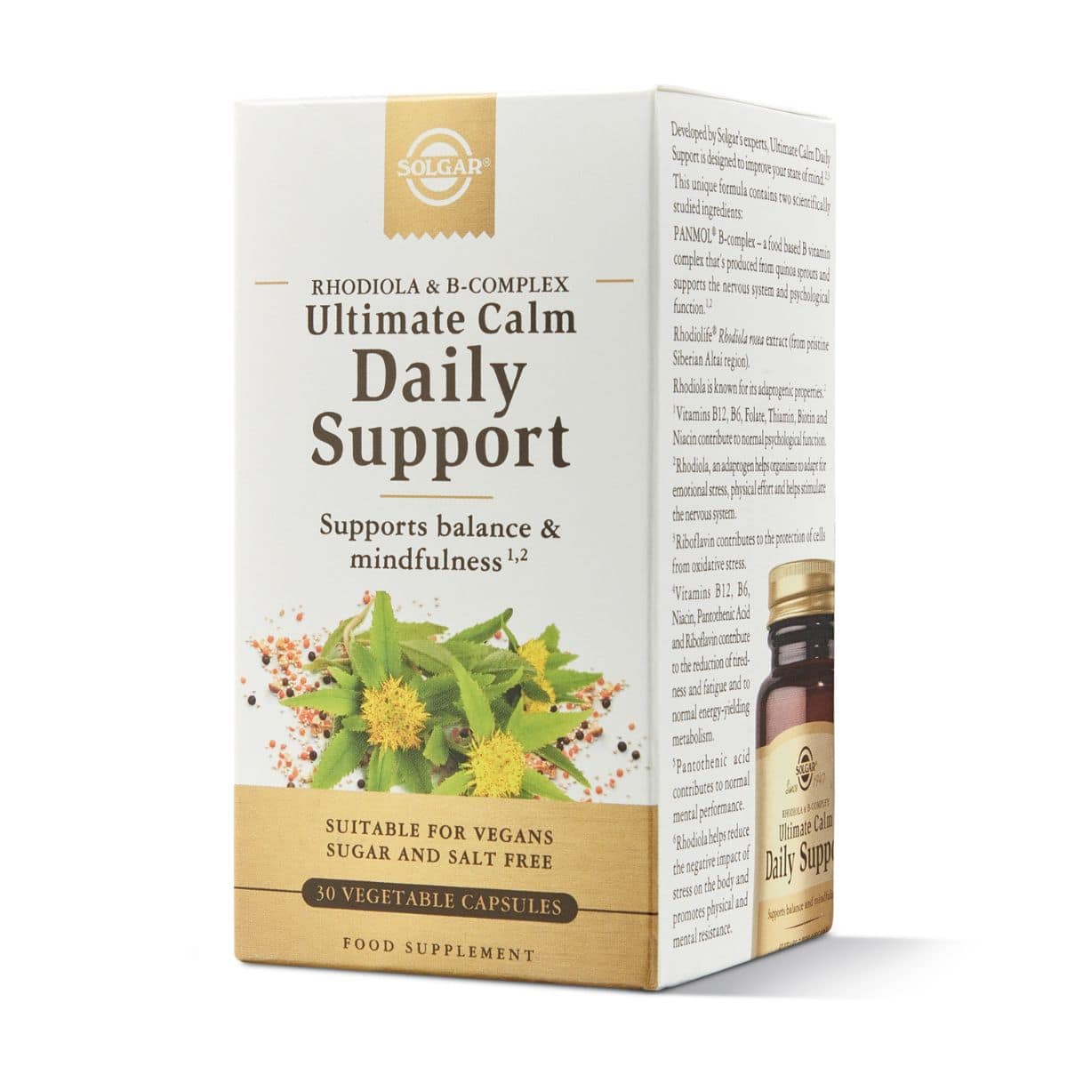 Ultimate Calm Daily – 30 Cápsulas  Veganas