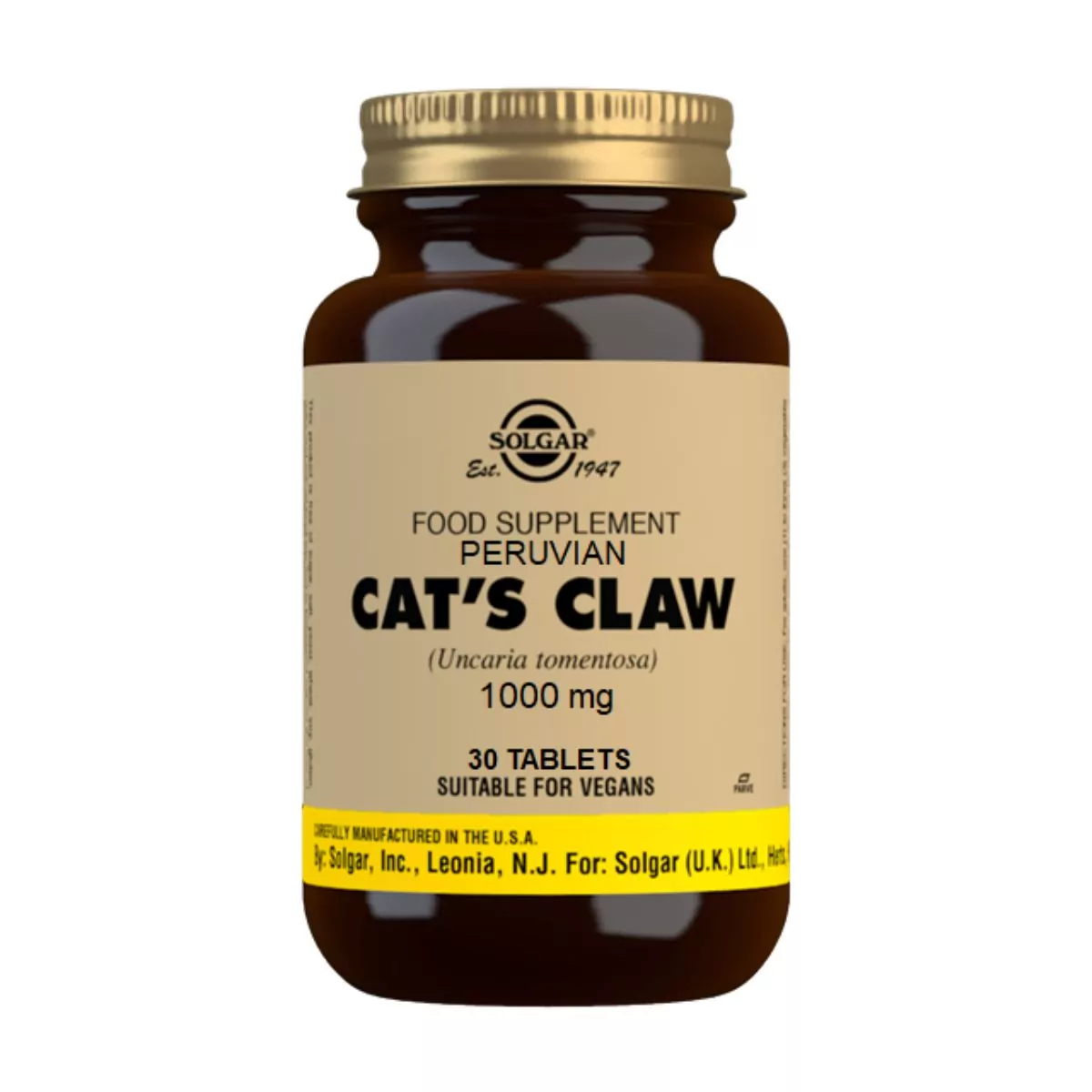Uña de Gato -Uncaria Tom- 1000 mg – 30 Comprimidos