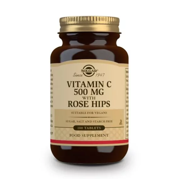 Vitamina C 500 mg - 100 Cápsulas Veganas