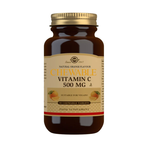 Vitamina C 500 mg Naranja - 90 Comprimidos Masticables