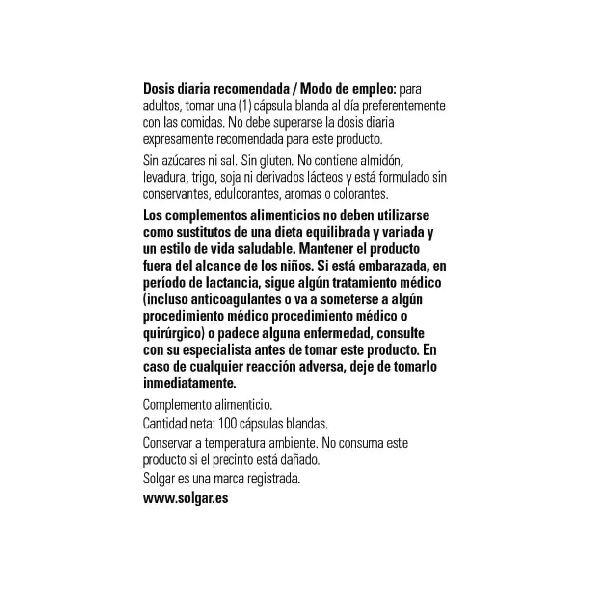 Vitamina D3 4000ui – 10 mcg – 100 Perlas