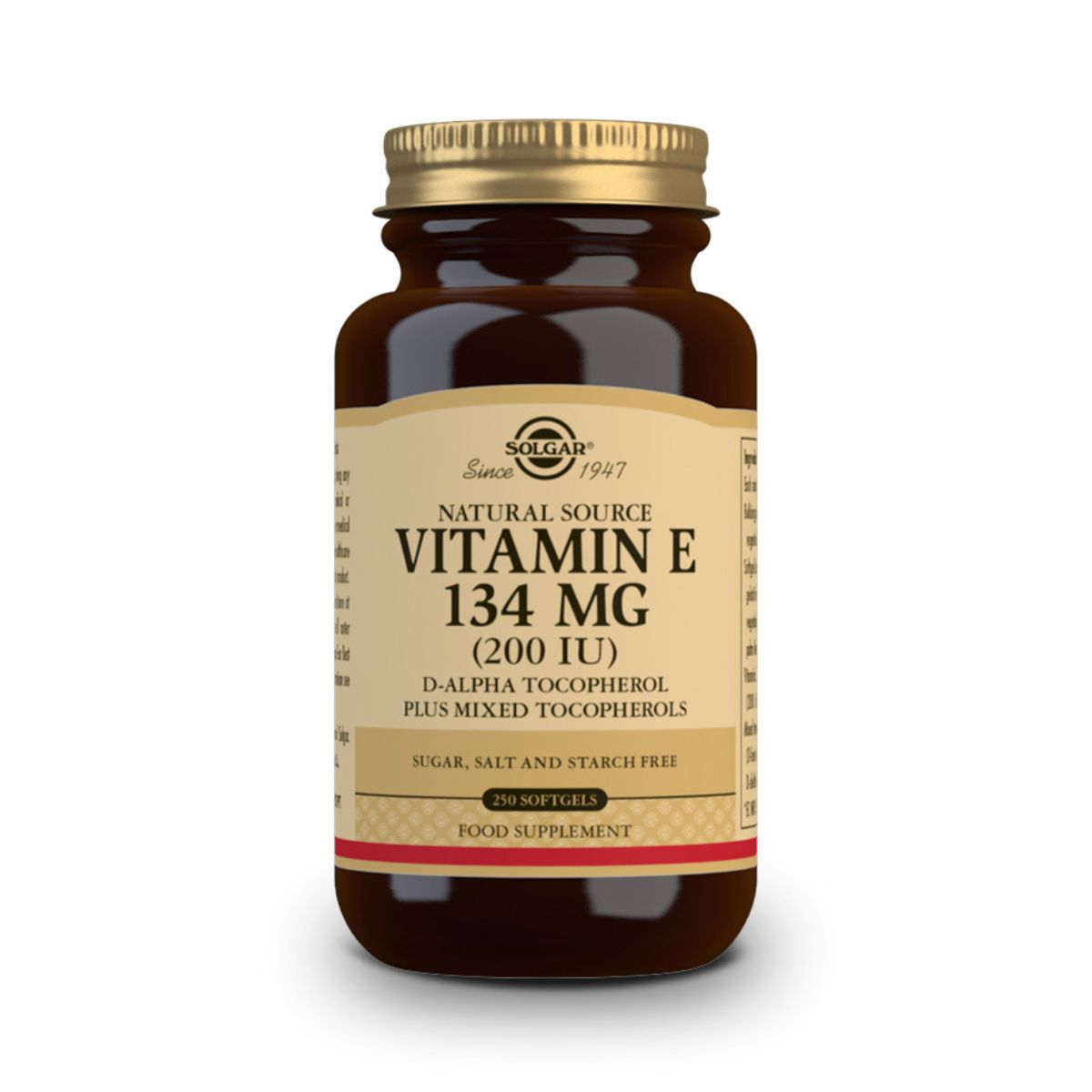 Vitamina E 400iu -268 mg- 250 Cápsulas Blandas
