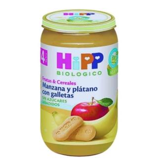 POTITO MANZANA PLATANO GALLETA 4meses 190g BIO S**