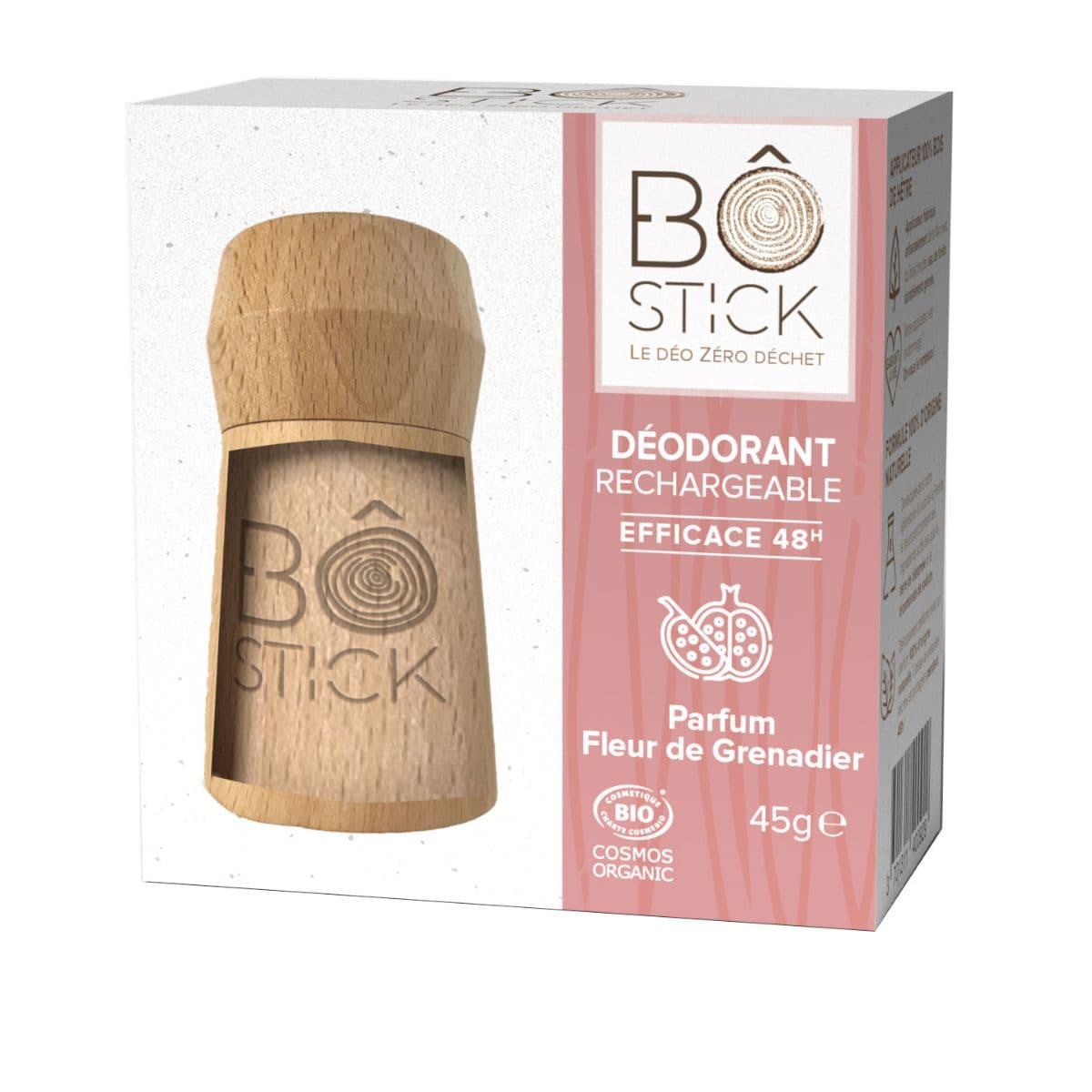 Desodorante Bo Stick Duo Flor de Granada con aplicador