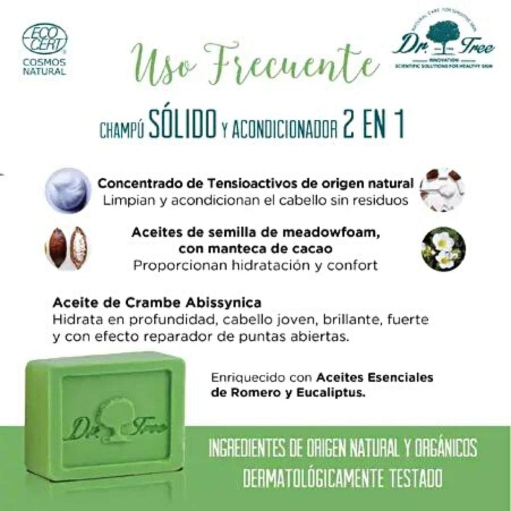 Champú Sólido 2 en 1 Uso Frecuente detalle 1