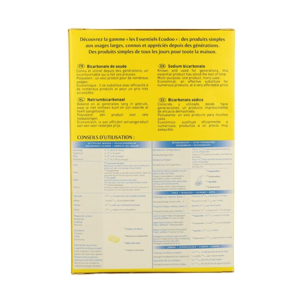 Bicarbonato de Sodio 1 Kg detalle 1