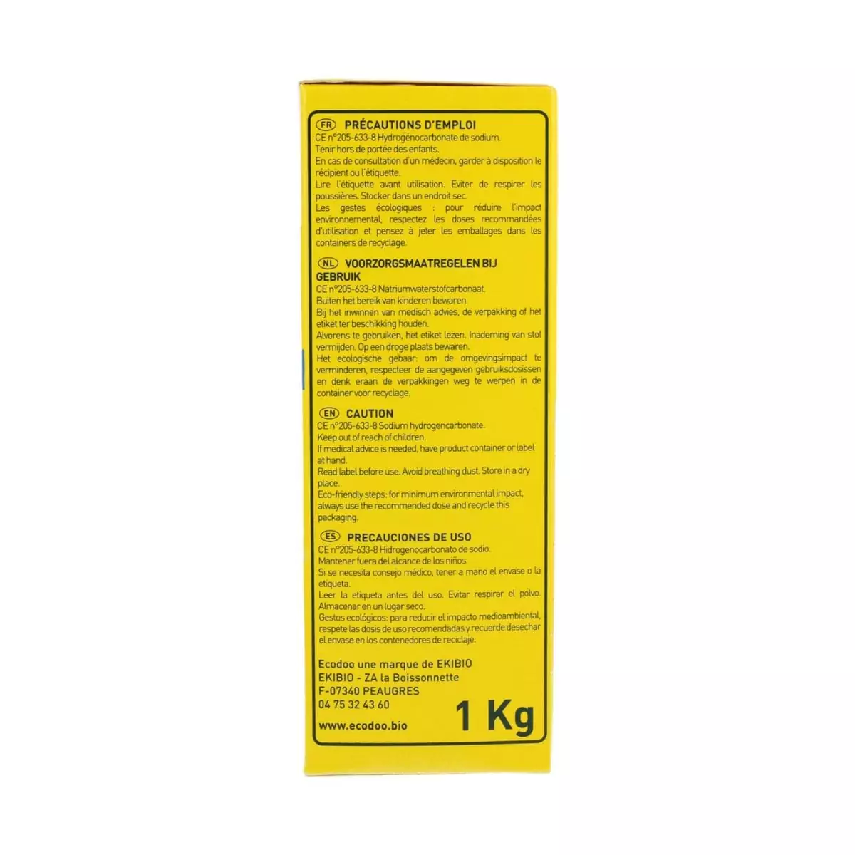 Bicarbonato de Sodio 1 Kg