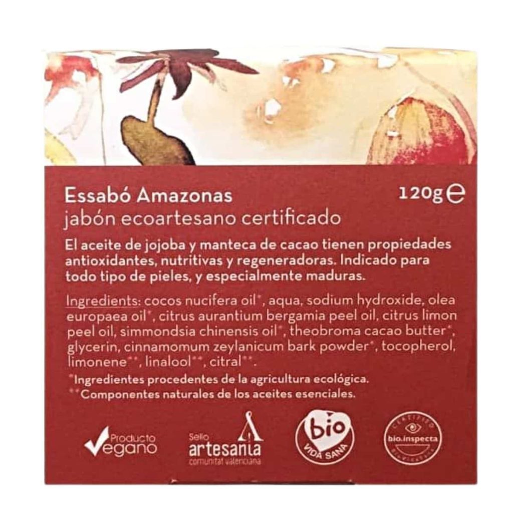 Jabón Ecológico Amazonas 120 g detalle 2