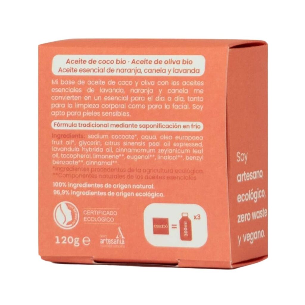 Jabón Ecológico Esencial 120 g detalle 2