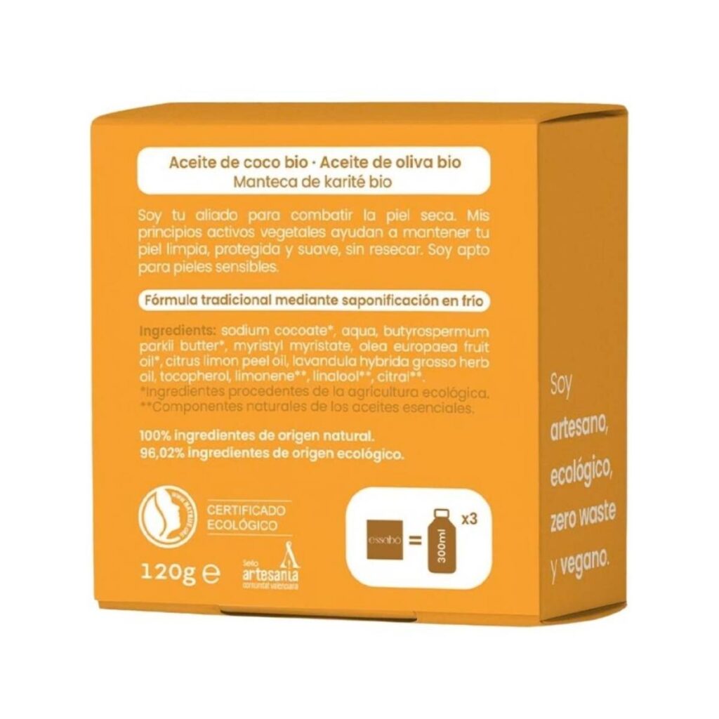 Jabón Ecológico Piel Seca 120g