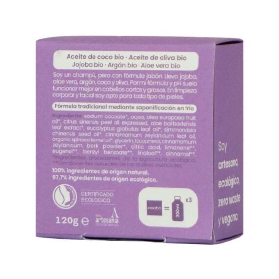 Champú Sólido Ecológico 120 g