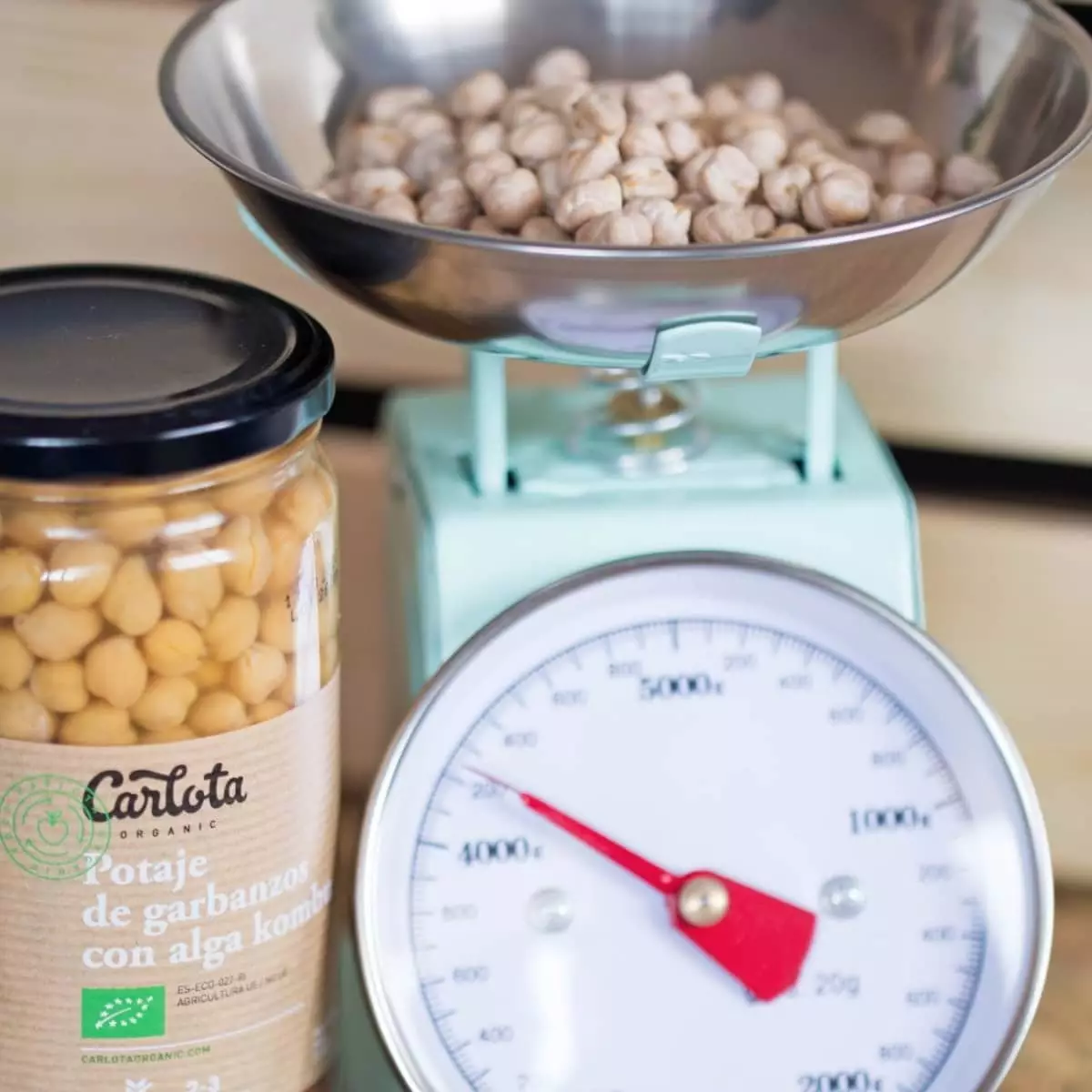 POTAJE DE GARBANZOS con alga kombu 350gr. ECO SG