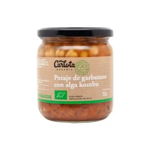 POTAJE DE GARBANZOS con alga kombu 350gr. ECO SG