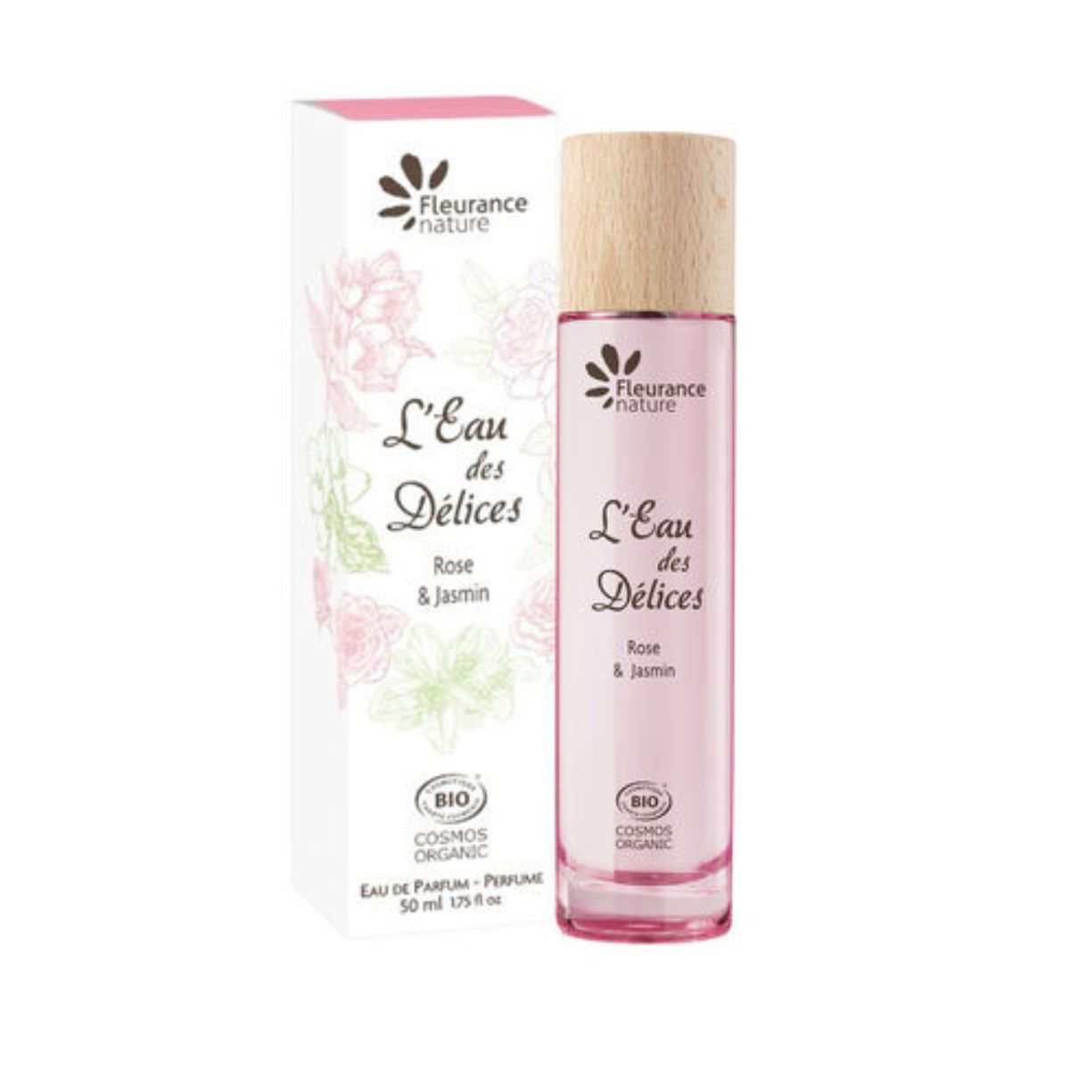 Agua de Perfume Rosa y Jazmín 50 mL