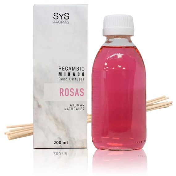 Recambio Mikado con Varillas 200 mL - SYS - Melocotón y jazmín