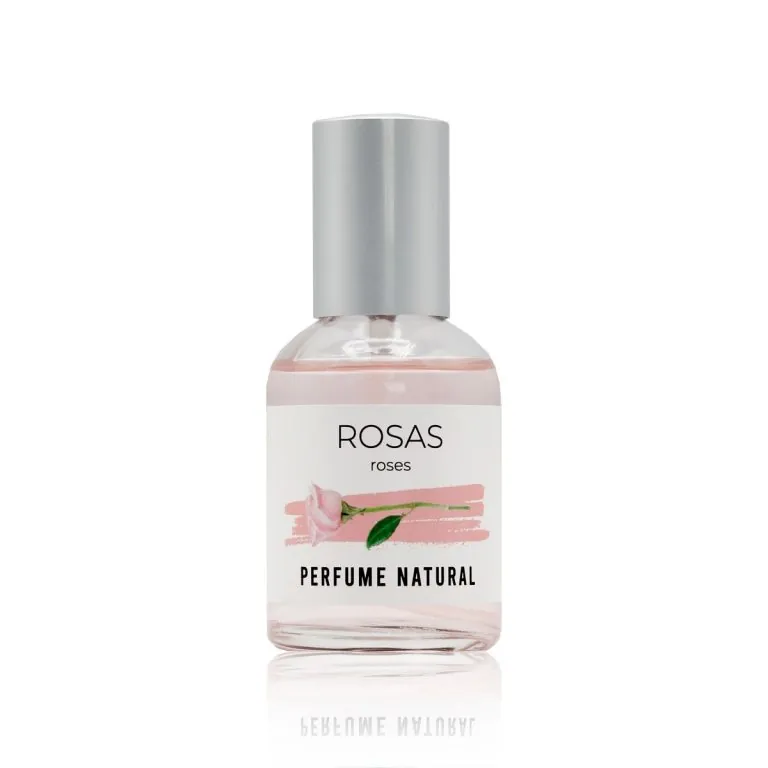 Perfume Natural de Rosas 50 mL