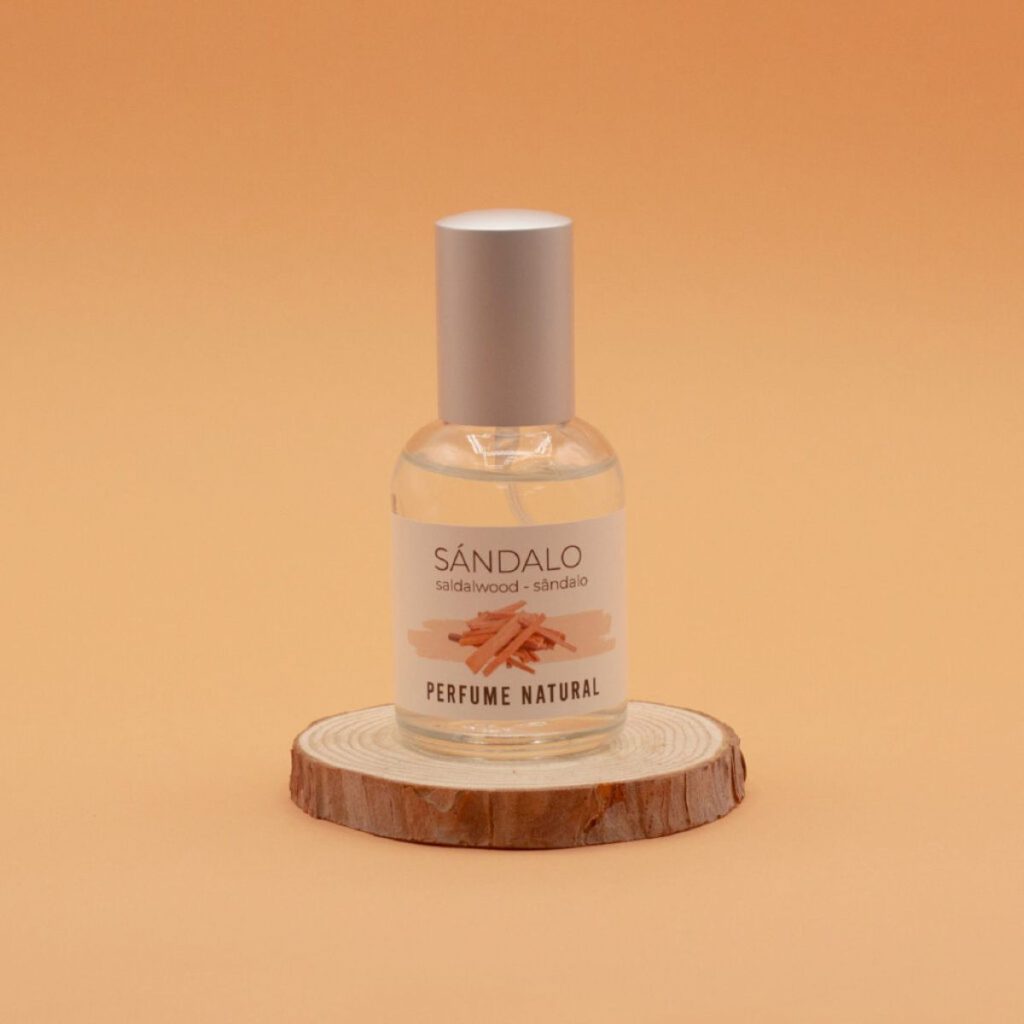Perfume Natural de Sándalo 50 mL detalle 2