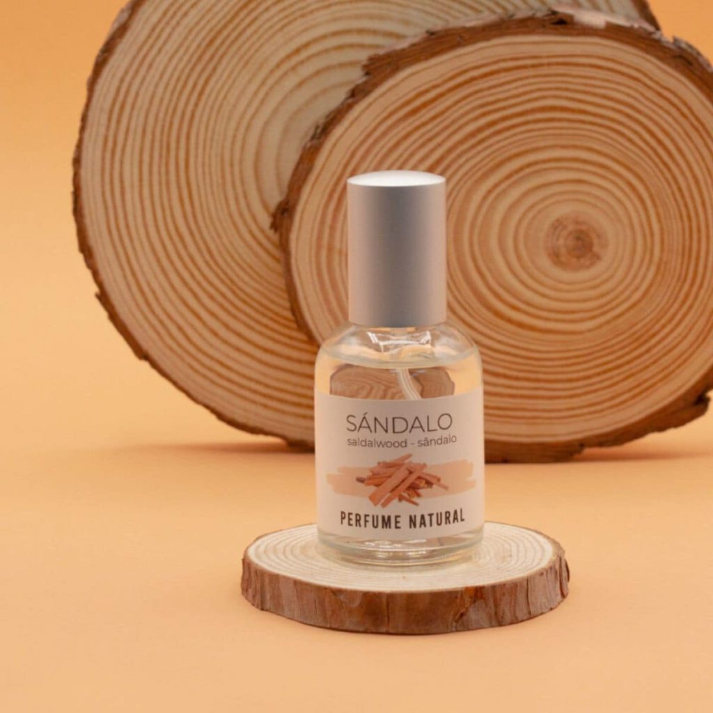 Perfume Natural de Sándalo 50 mL