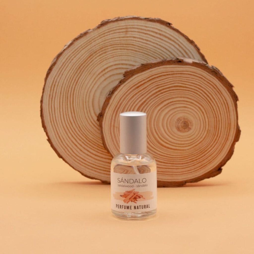 Perfume Natural de Sándalo 50 mL