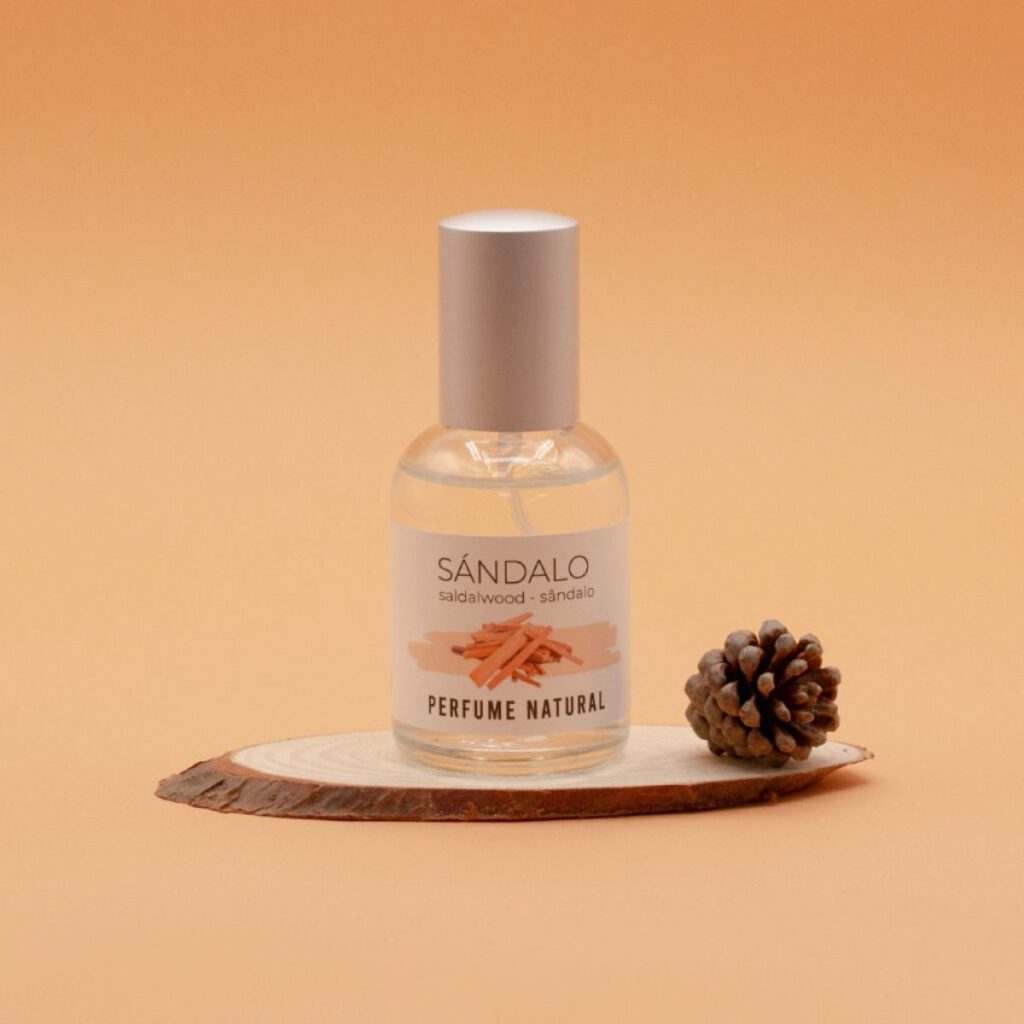 Perfume Natural de Sándalo 50 mL