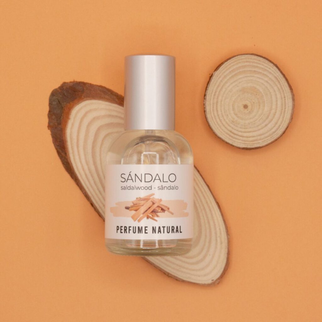 Perfume Natural de Sándalo 50 mL