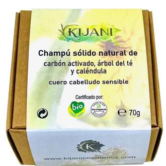 CHAMPU SOLIDO CABELLO SENSIBLE carbon activado 70g