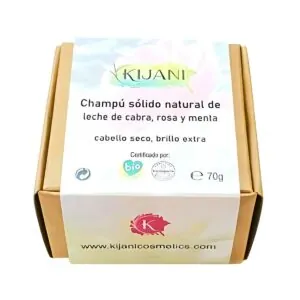 CHAMPU SOLIDO CABELLO SECO leche de cabra 70gr.