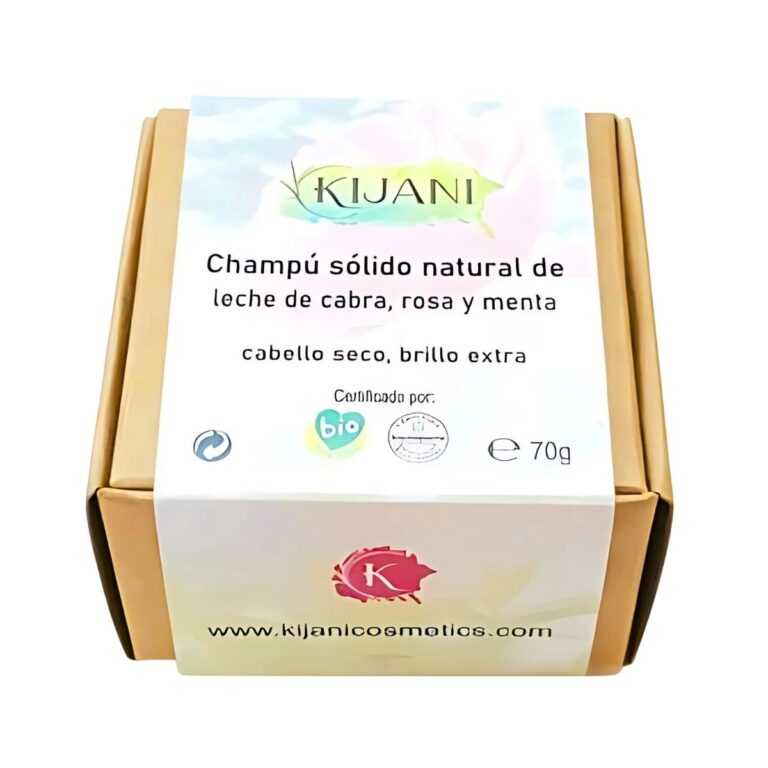 CHAMPU SOLIDO CABELLO SECO leche de cabra 70gr.