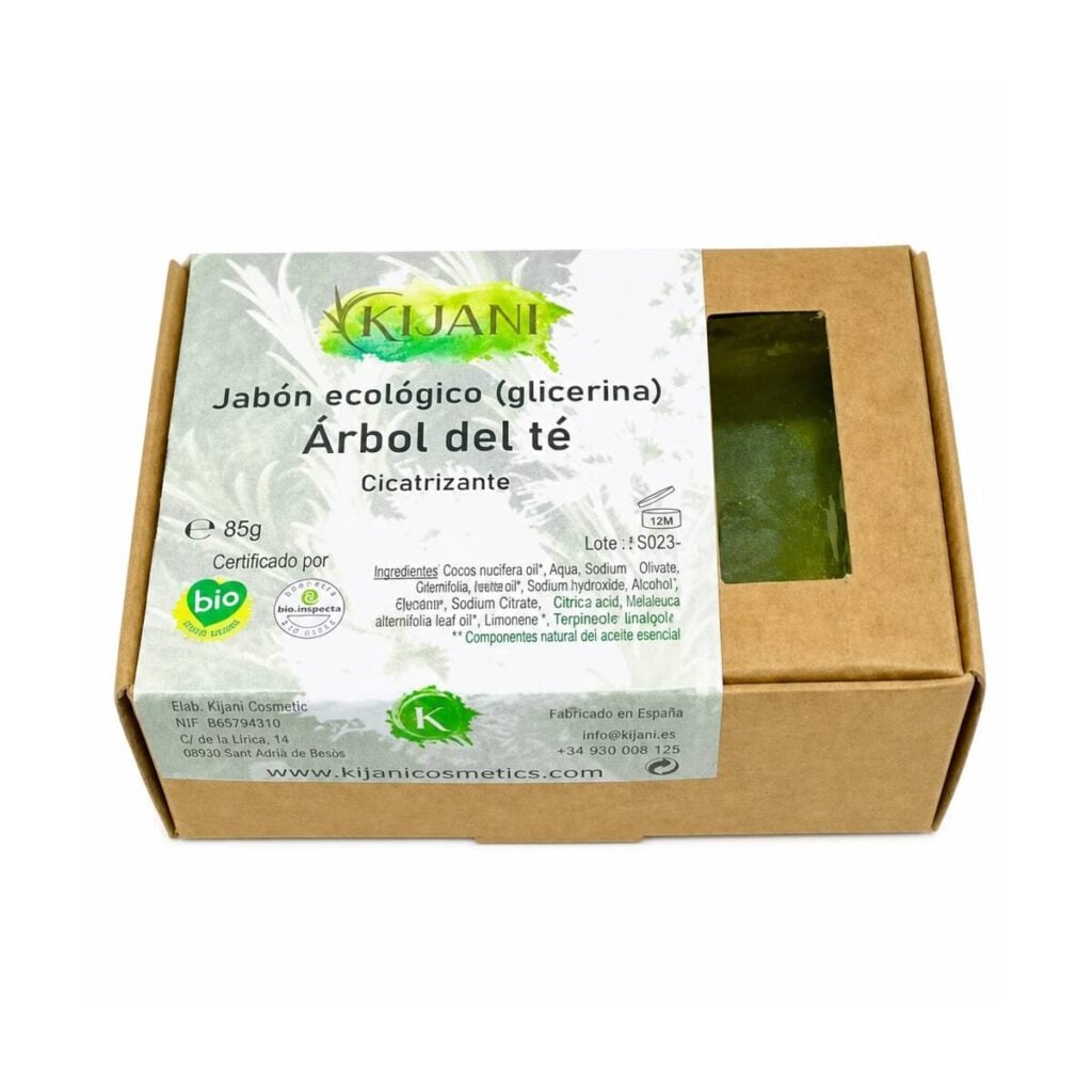 Jabón en Pastilla Árbol de té 80g — Kijani
