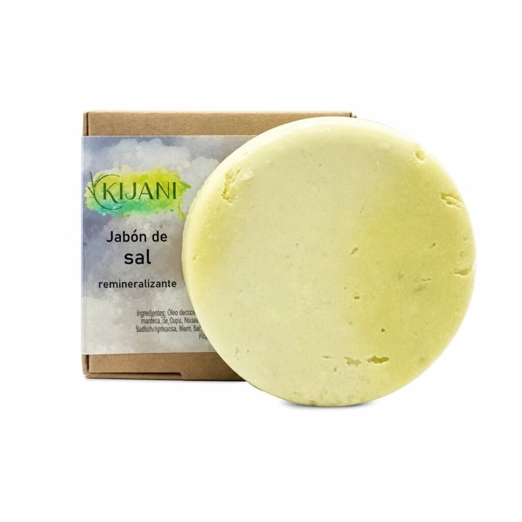 Jabón en Pastilla de Sal 80g — Kijani