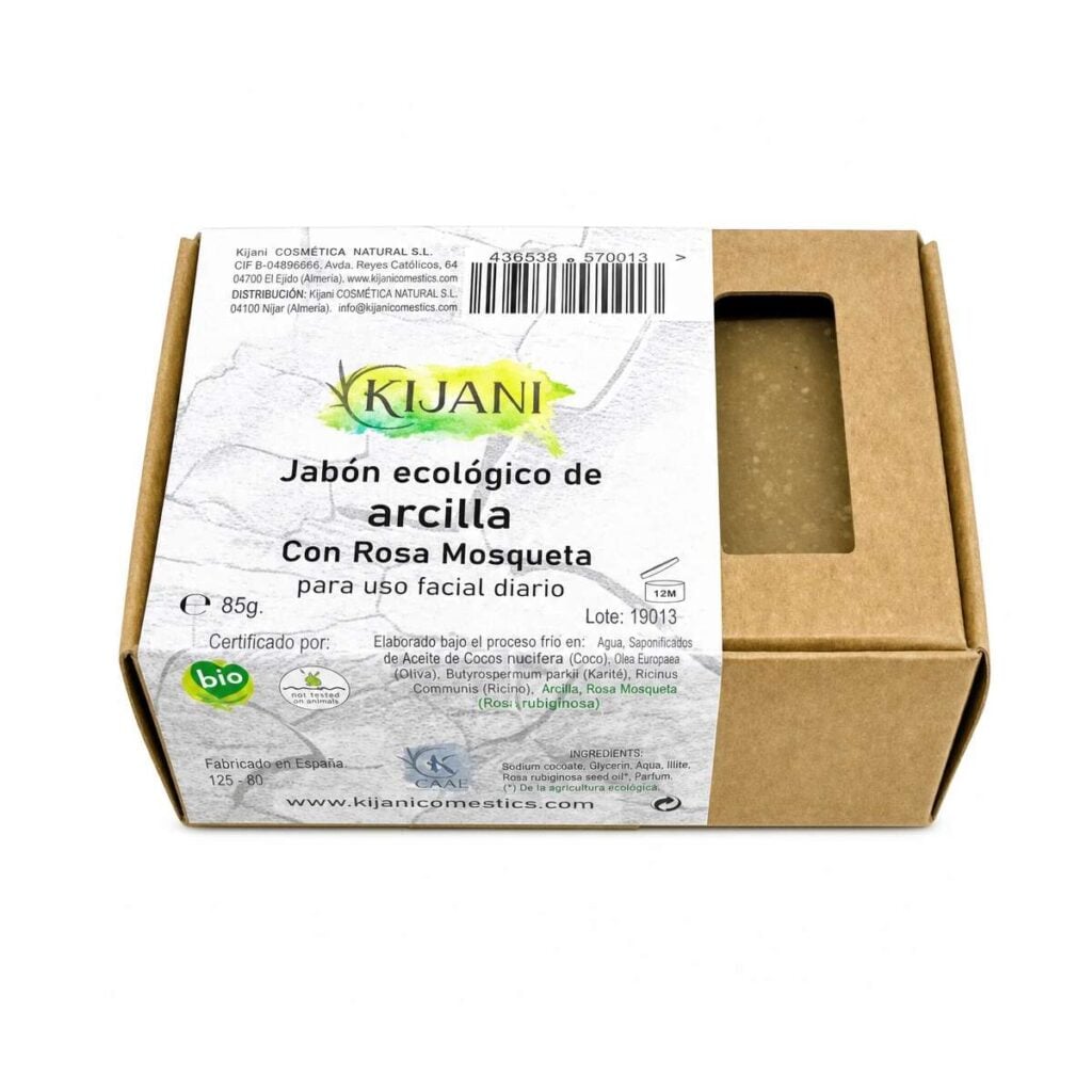 Jabón en Pastilla de Arcilla 80g — Kijani