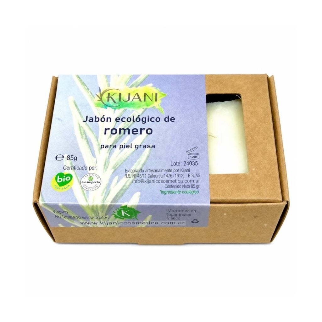 Jabón en Pastilla de Romero 80g — Kijani