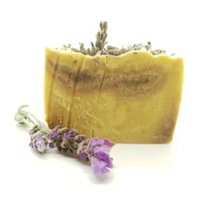 JABON EN PASTILLA de lavanda 80gr.