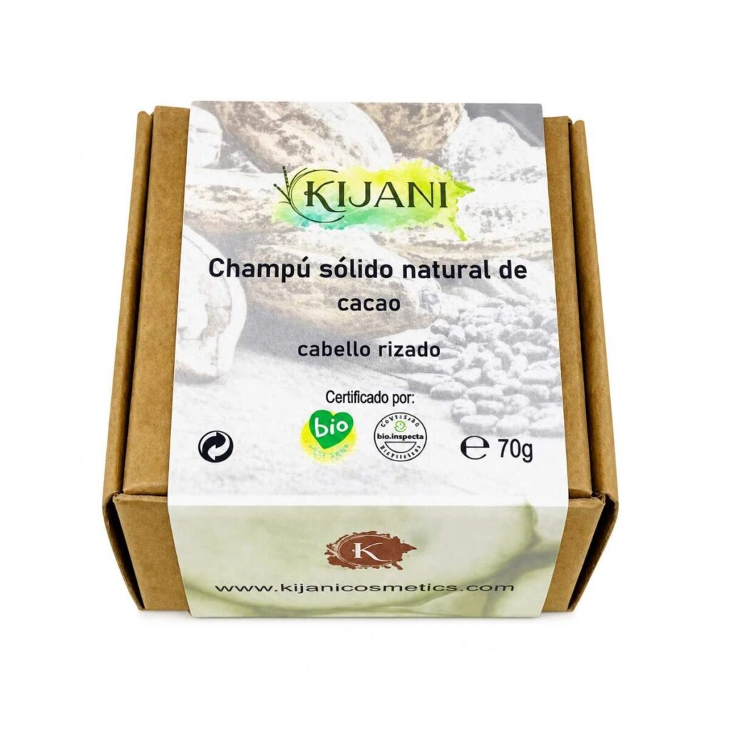 Champú Sólido Pelo Rizado Cacao — Kijani