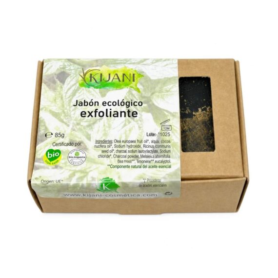 Jabón Exfoliante de Carbón Activado 80g