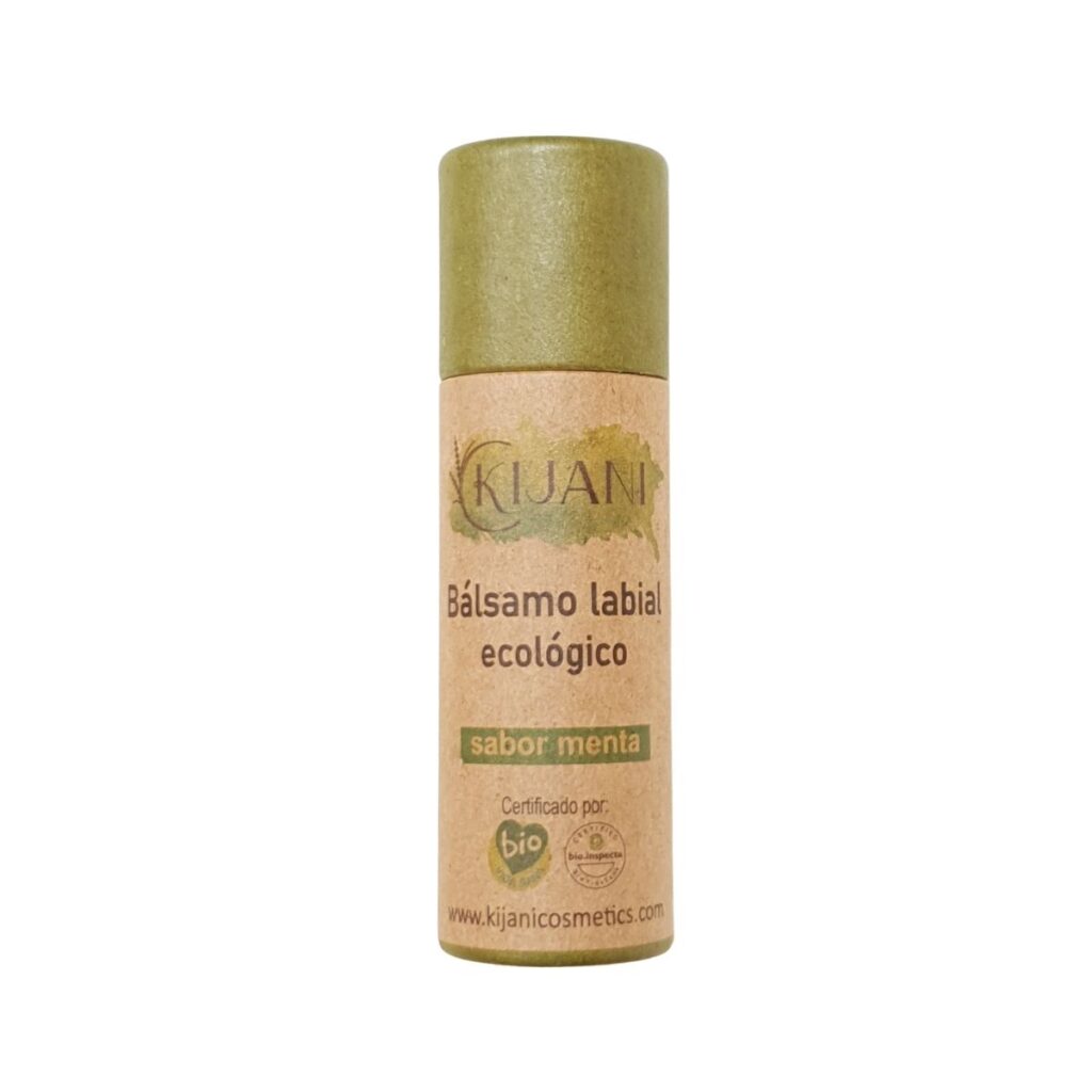 bálsamo labial menta stick kijani