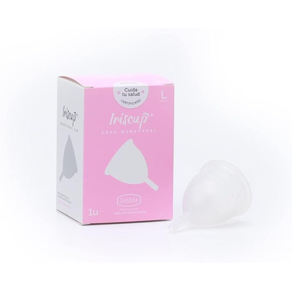 Copa Menstrual Talla L Transparente detalle 1