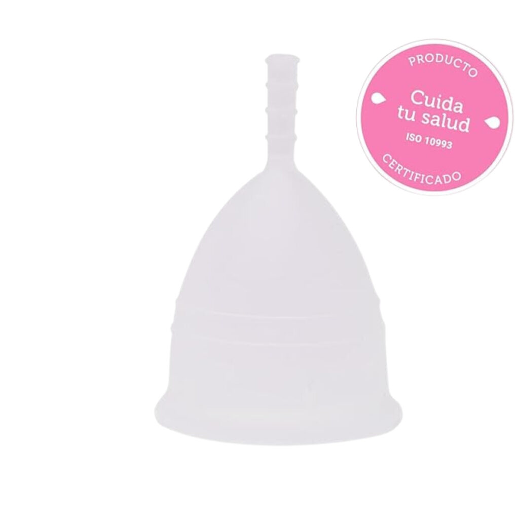 Copa Menstrual Talla L Transparente