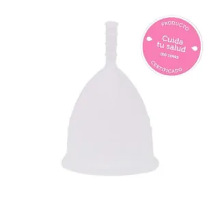 Copa Menstrual Talla L Transparente