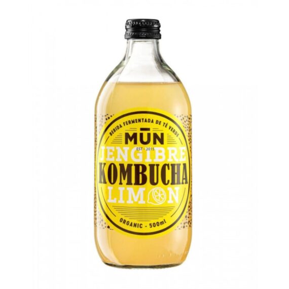 Kombucha Jengibre y Limón 500 mL