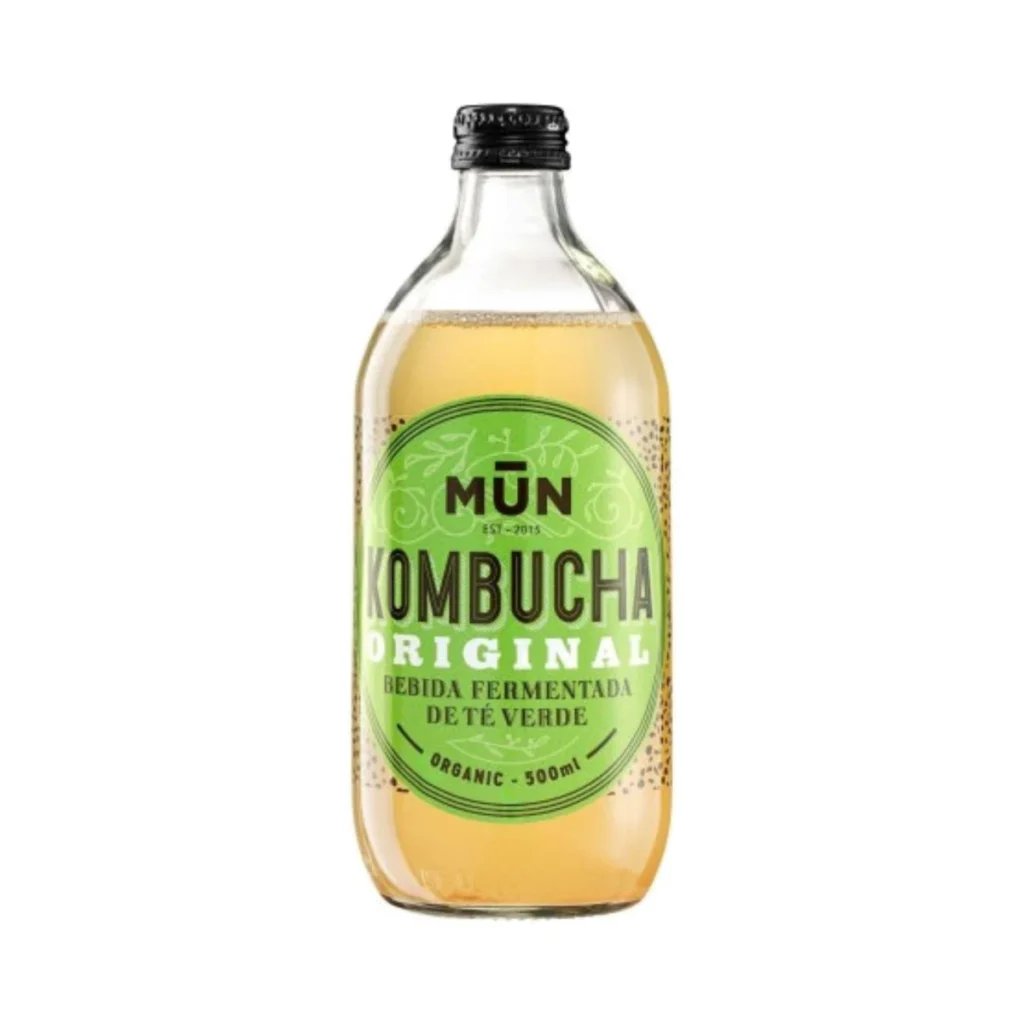 botella de cristal de kombucha original mun 500 ml