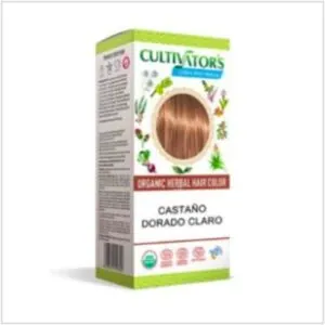 CASTAÑO DORADO CLARO tinte organico 100gr. ECOCERT