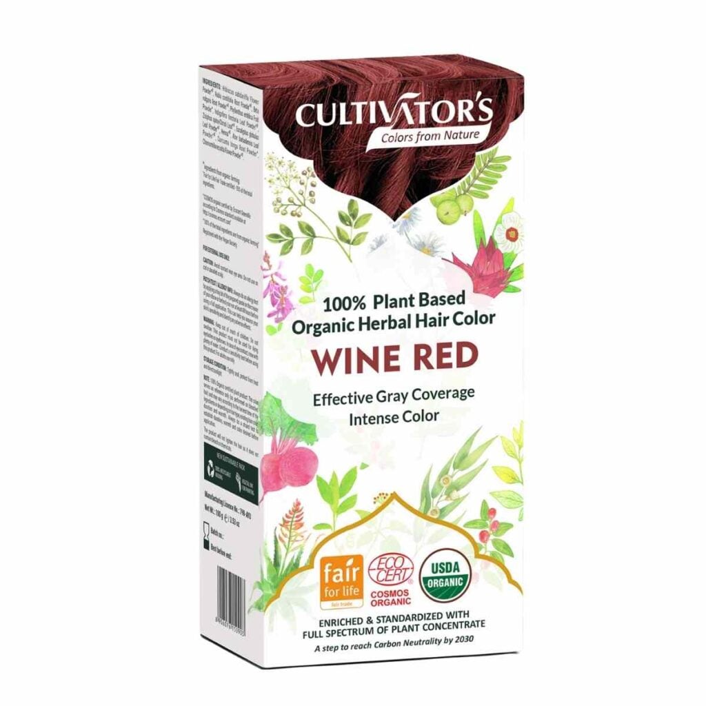 Tinte Orgánico - Burdeos 100g